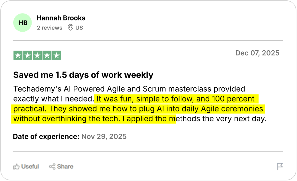 Trustpilot Review 1